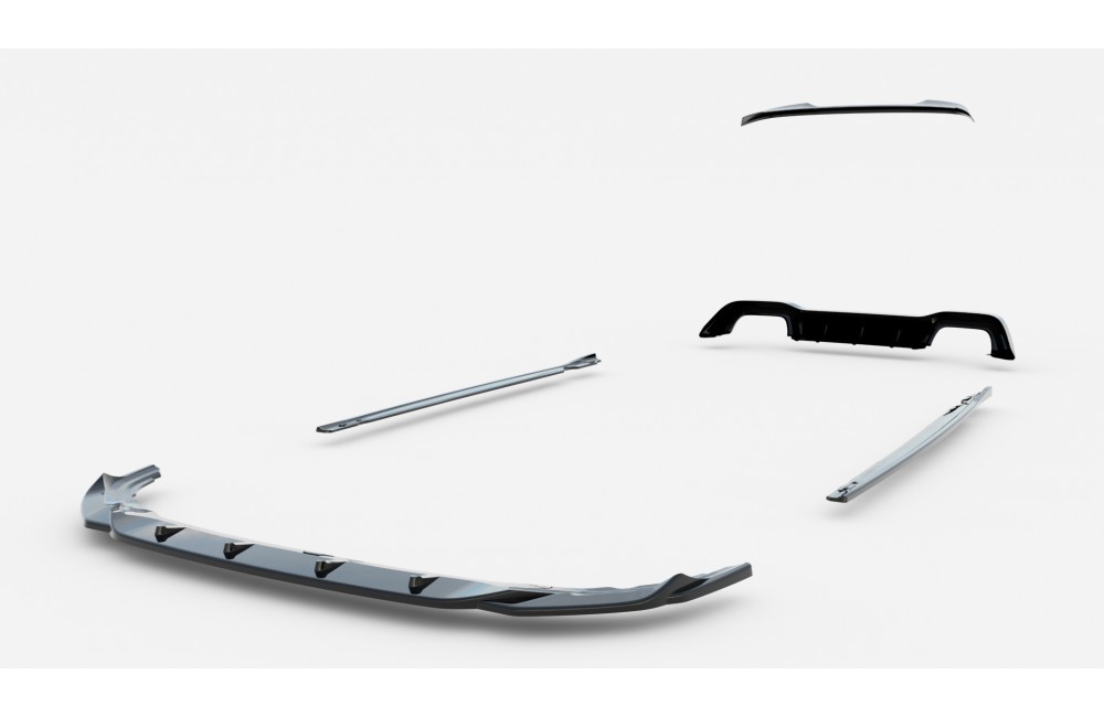 Set of Splitters Volkswagen Golf R Mk8