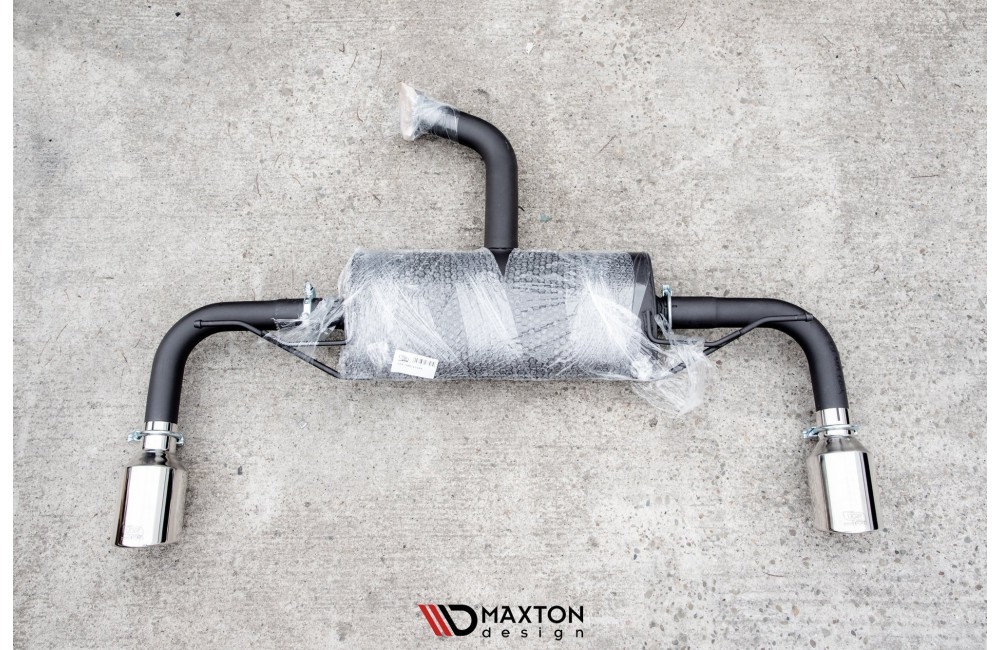 Rear Valance (GTI LOOK) with Exhaust Volkswagen Golf Mk8