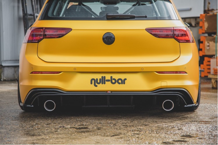 Πίσω Valance (GTI LOOK) με Εξάτμιση Volkswagen Golf Mk8