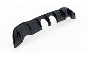 Rear Valance (R32 LOOK) with Exhaust Volkswagen Golf Mk8