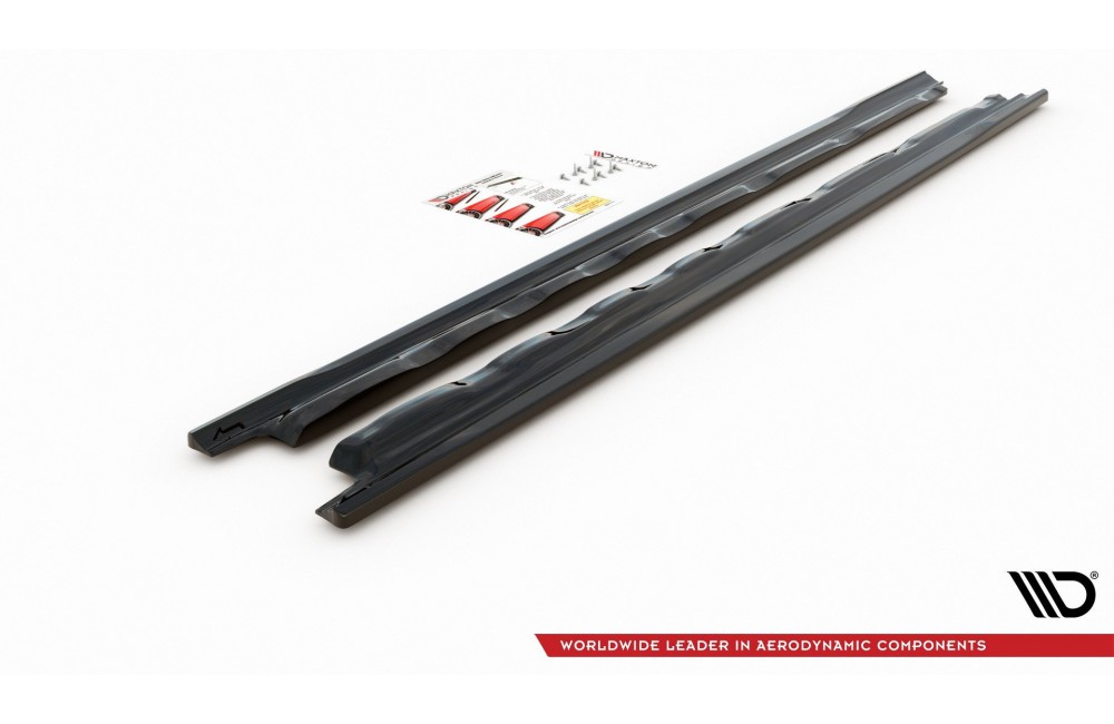 Side Skirts Diffusers V.1 Volkswagen Golf Mk8 Side Skirts Diffusers V.1 Volkswagen Golf Mk8
