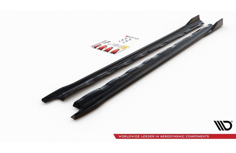 Side Skirts Diffusers V.2 Volkswagen Golf Mk8 Side Skirts Diffusers V.2 Volkswagen Golf Mk8
