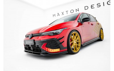 Front Bumper Wings (Canards) Volkswagen Golf GTI Clubsport Mk8 Facelift