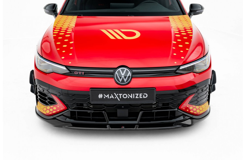 Front Bumper Wings (Canards) Volkswagen Golf GTI Clubsport Mk8 Facelift Front Bumper Wings (Canards) Volkswagen Golf GTI Clubsport Mk8 Facelift