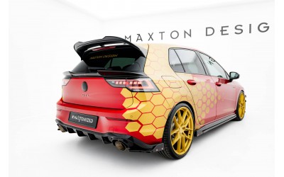 Lower Spoiler Cap 3D Volkswagen Golf  R Mk8 Facelift
