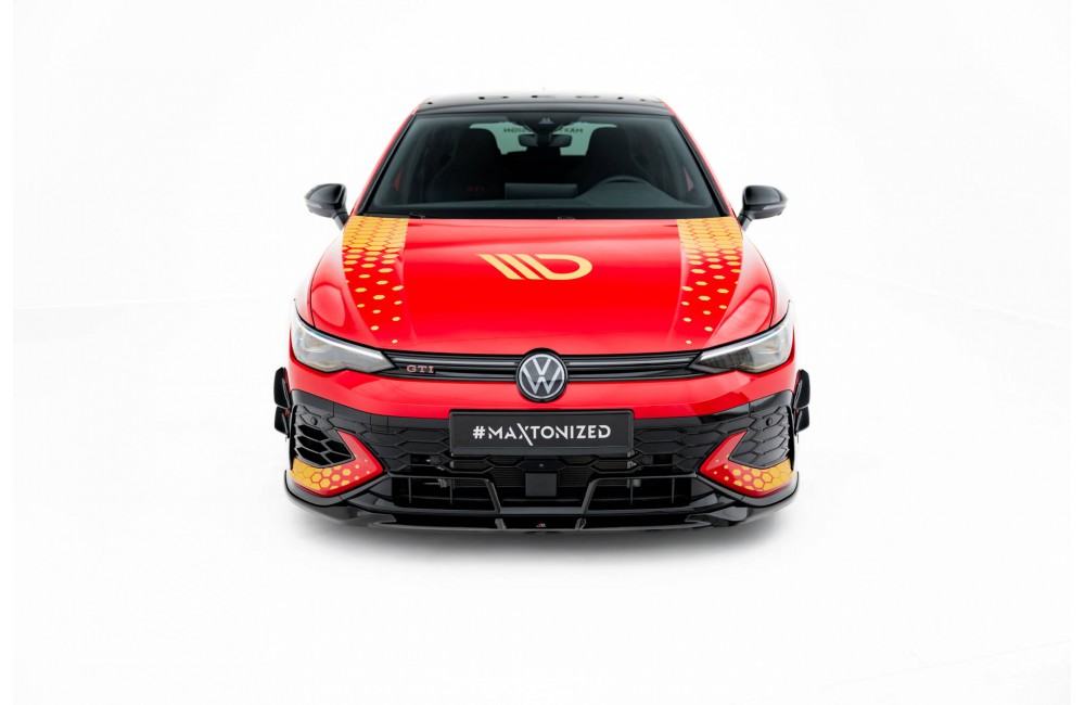 Front Splitter V.1 Volkswagen Golf GTI Clubsport Mk8 Facelift