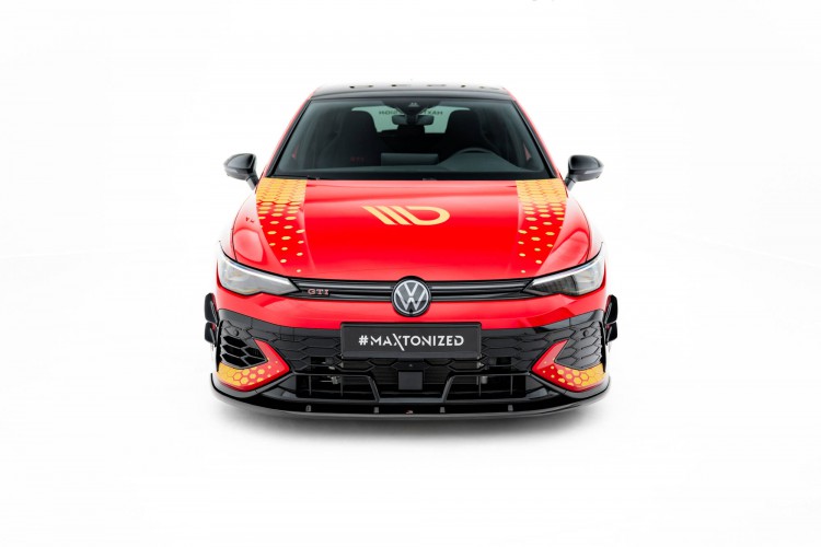 Splitter εμπρός V.2 Volkswagen Golf GTI Clubsport Mk8 Facelift