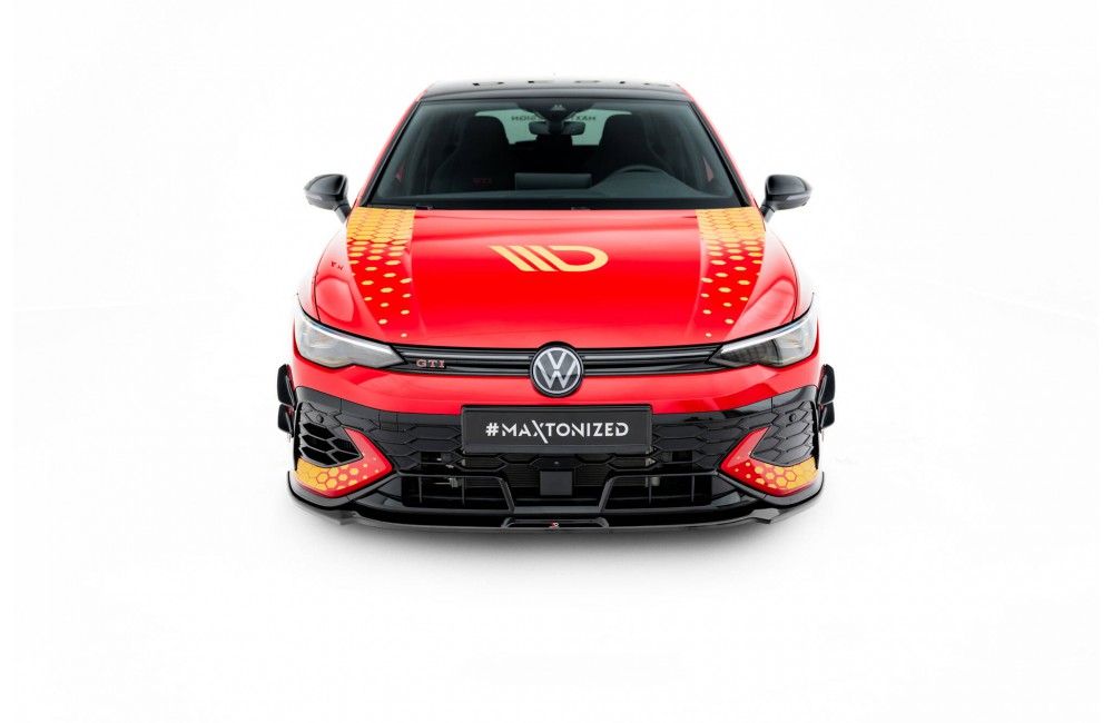 Front Splitter V.3 Volkswagen Golf GTI Clubsport Mk8 Facelift