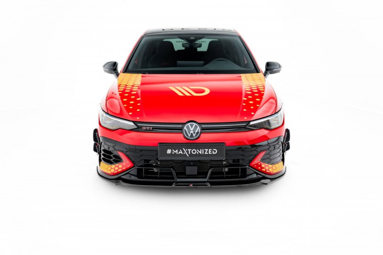 Splitter εμπρός V.3 Volkswagen Golf GTI Clubsport Mk8 Facelift
