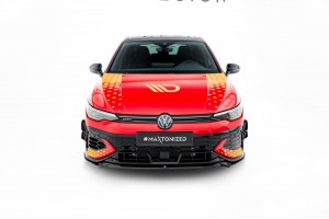 Front Splitter V.4 Volkswagen Golf GTI Clubsport Mk8 Facelift