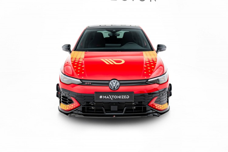 Splitter εμπρός V.4 Volkswagen Golf GTI Clubsport Mk8 Facelift