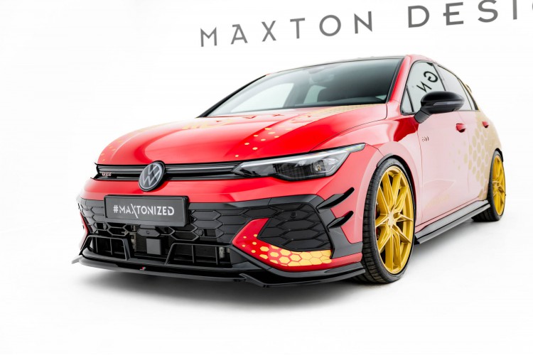 Splitter εμπρός V.4 Volkswagen Golf GTI Clubsport Mk8 Facelift