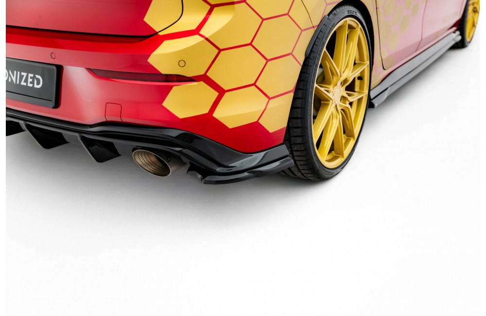 Rear Side Splitters V.3 Volkswagen Golf GTI Clubsport Mk8 Facelift
