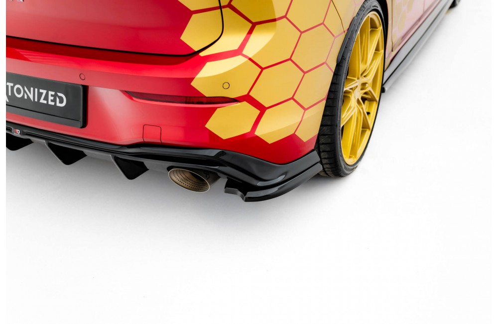 Rear Side Splitters V.4 Volkswagen Golf GTI Clubsport Mk8 Facelift