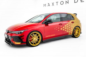 Side Skirts Diffusers V.1 Volkswagen Golf GTI Clubsport Mk8 Facelift Side Skirts Diffusers V.1 Volkswagen Golf GTI Clubsport Mk8 Facelift