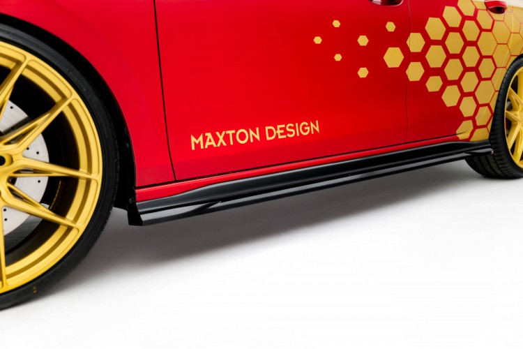 Πλαϊνές ποδιές Diffusers V.1 Volkswagen Golf GTI Clubsport Mk8 Facelift