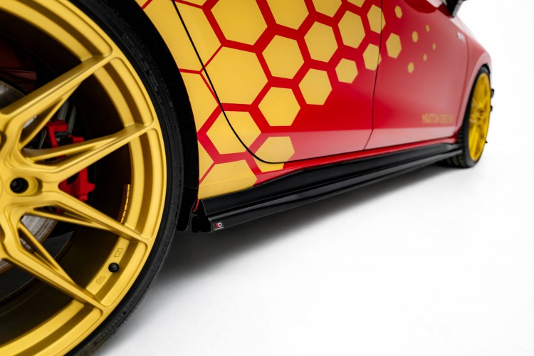 Πλαϊνές ποδιές Diffusers V.2 Volkswagen Golf GTI Clubsport Mk8 Facelift