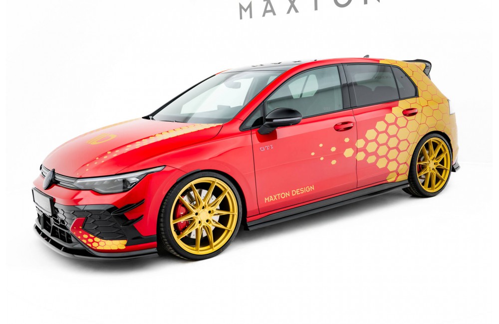 Set of Splitters V.2 Volkswagen Golf GTI Clubsport Mk8 Facelift