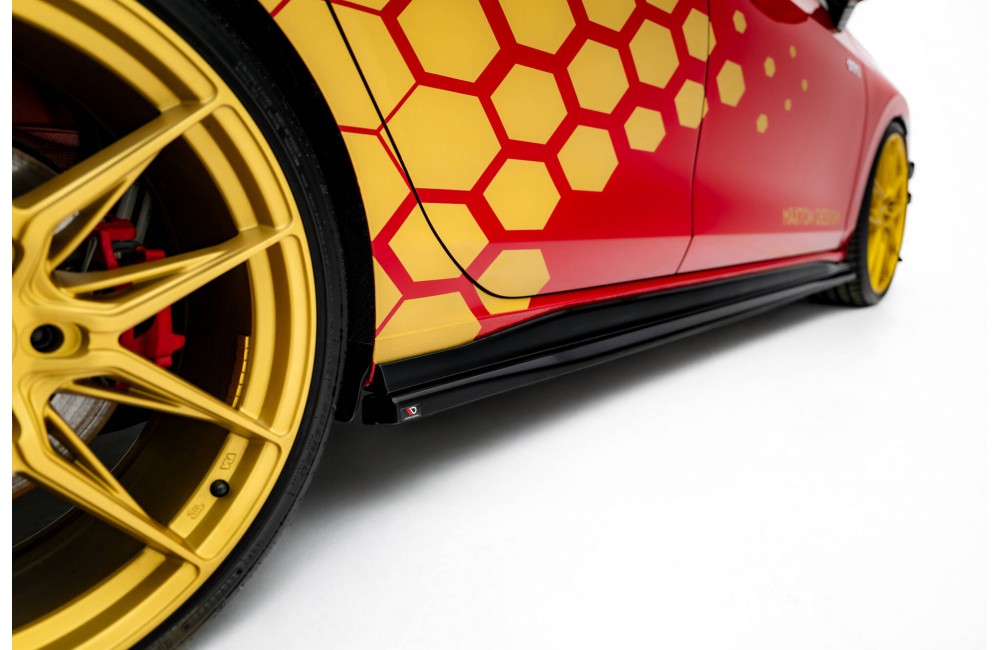 Set of Splitters V.2 Volkswagen Golf GTI Clubsport Mk8 Facelift