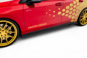 Set of Splitters V.2 Volkswagen Golf GTI Clubsport Mk8 Facelift