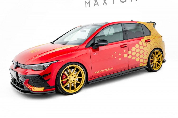 Σετ από Splitters V.2 Volkswagen Golf GTI Clubsport Mk8 Facelift