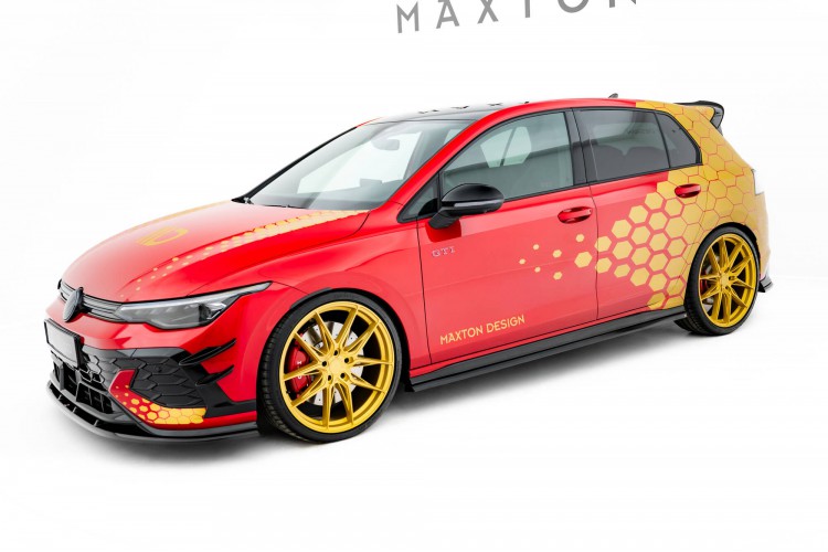 Σετ από Splitters V.2 Volkswagen Golf GTI Clubsport Mk8 Facelift