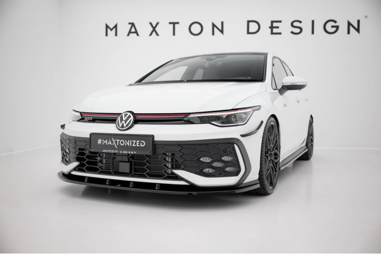Μπροστινός Splitter V.1 Volkswagen Golf GTI / GTE / R-Line Mk8 Facelift
