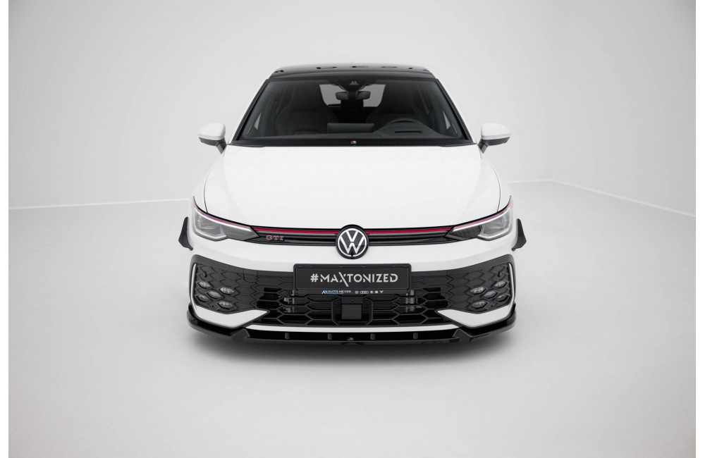 Front Splitter V.2 Volkswagen Golf GTI / GTE / R-Line Mk8 Facelift