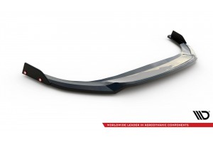 Front Splitter V.3 + Flaps Volkswagen Golf GTI / GTE / R-Line Mk8 Facelift