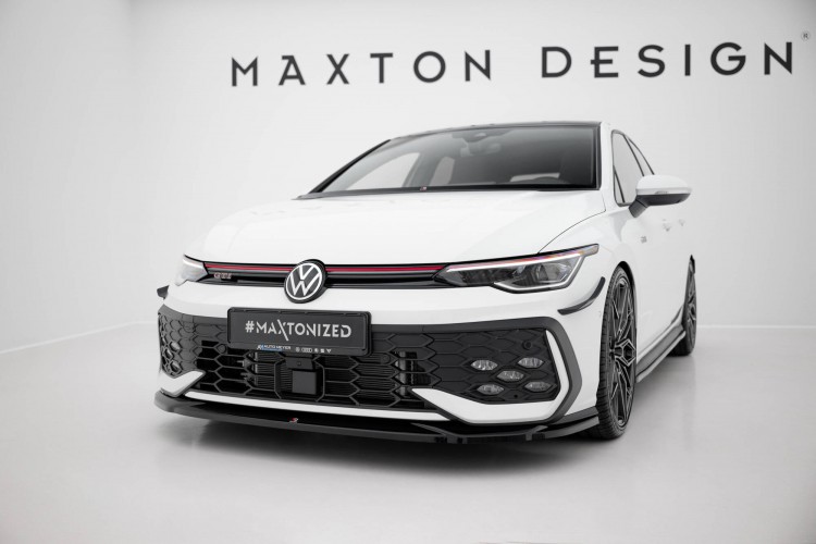 Μπροστινός Splitter V.4 Volkswagen Golf GTI / GTE / R-Line Mk8 Facelift