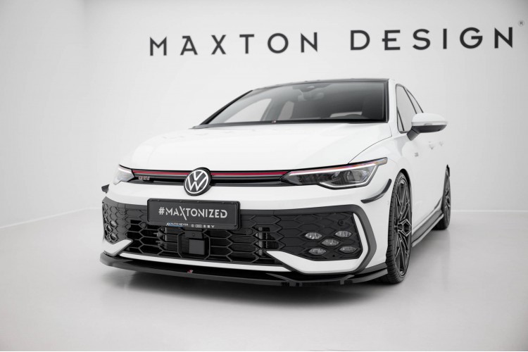 Μπροστινός Splitter V.4 Volkswagen Golf GTI / GTE / R-Line Mk8 Facelift