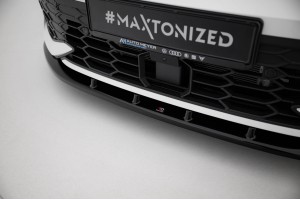 Front Splitter V.5 Volkswagen Golf GTI / GTE / R-Line Mk8 Facelift