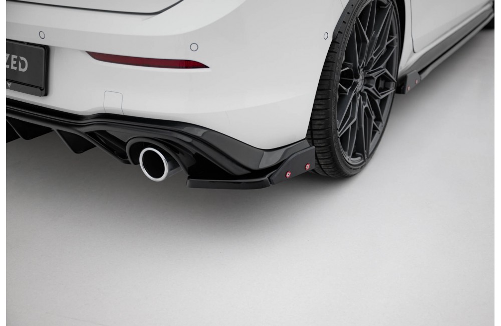 Set of Splitters V.2 Volkswagen Golf GTI Mk8 Facelift
