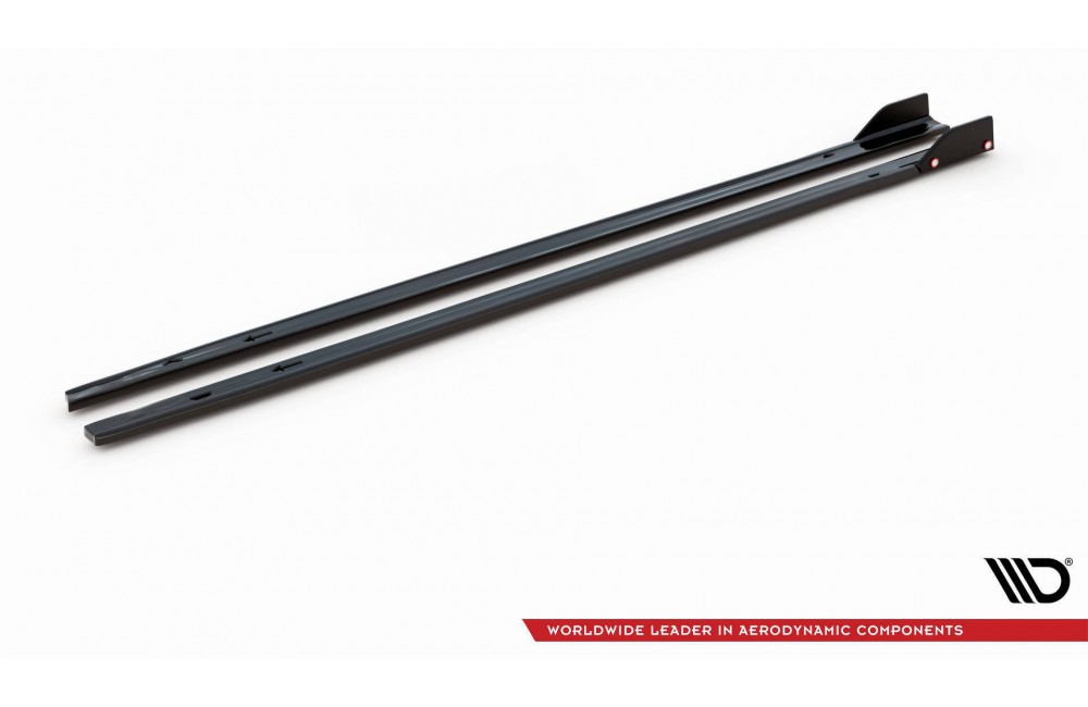 Set of Splitters V.2 Volkswagen Golf GTI Mk8 Facelift