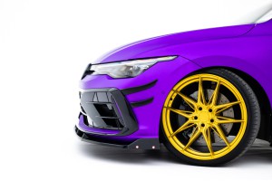 Front Bumper Wings (Canards) Volkswagen Golf R Hatchback / Variant Mk8 Facelift