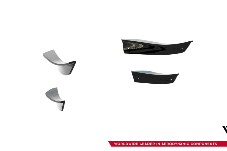 Front Bumper Wings (Canards) Volkswagen Golf R Hatchback / Variant Mk8 Facelift