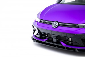 Front Splitter V.3 + Flaps Volkswagen Golf R Mk8 Facelift