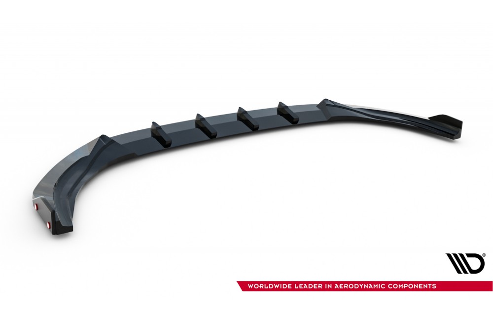 Front Splitter V.3 + Flaps Volkswagen Golf R Mk8 Facelift