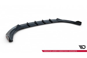 Front Splitter V.3 + Flaps Volkswagen Golf R Mk8 Facelift