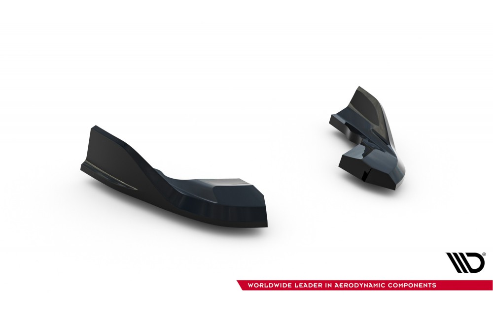 Rear Side Splitters V.7 Volkswagen Golf R  Mk8 / Mk8 Facelift