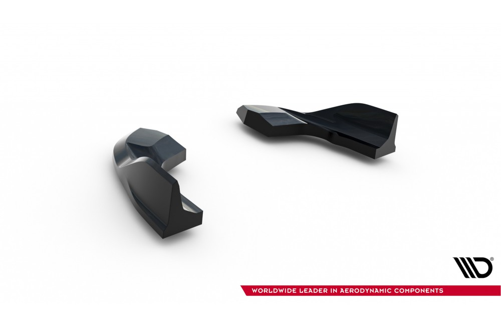 Rear Side Splitters V.7 Volkswagen Golf R  Mk8 / Mk8 Facelift