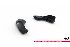 Rear Side Splitters V.7 Volkswagen Golf R  Mk8 / Mk8 Facelift