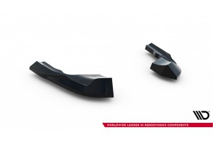 Rear Side Splitters V.8 Volkswagen Golf R  Mk8 / Mk8 Facelift