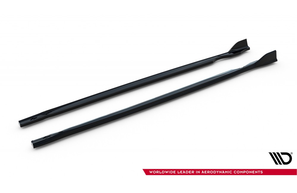 Side Skirts Diffusers V.4 Volkswagen Golf R Mk8 / Mk8 Facelift Side Skirts Diffusers V.4 Volkswagen Golf R Mk8 / Mk8 Facelift
