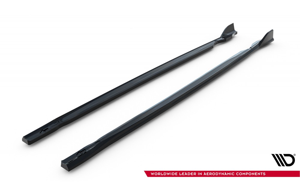 Side Skirts Diffusers V.4 Volkswagen Golf R Mk8 / Mk8 Facelift Side Skirts Diffusers V.4 Volkswagen Golf R Mk8 / Mk8 Facelift
