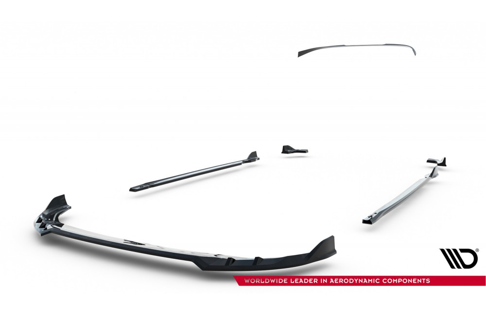 Set of Splitters V.1 Volkswagen Golf R Mk8 Facelift