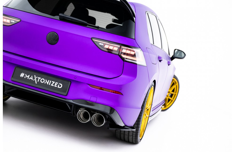 Set of Splitters V.2 Volkswagen Golf R Mk8 Facelift