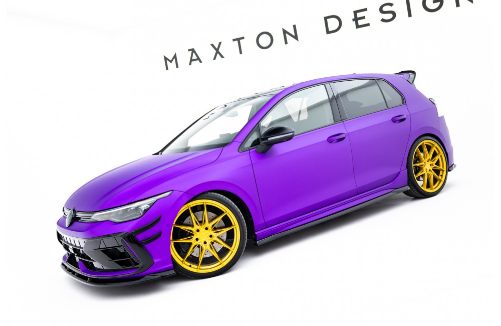Set of Splitters V.2 Volkswagen Golf R Mk8 Facelift