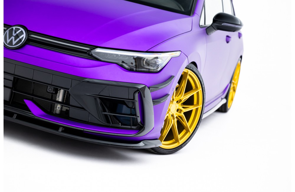 Set of Splitters V.2 Volkswagen Golf R Mk8 Facelift