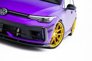 Set of Splitters V.2 Volkswagen Golf R Mk8 Facelift